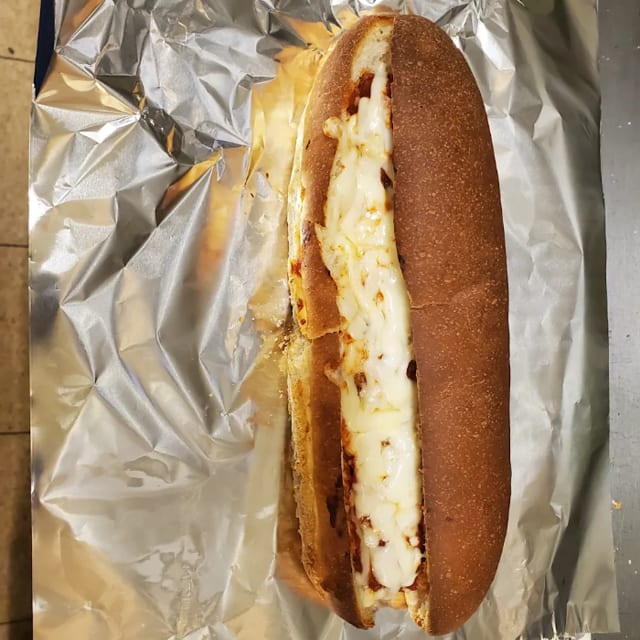 Eggplant Parmigiana Sub.