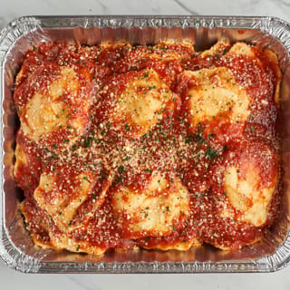Ravioli with Tomato Sauce