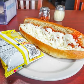 Meatball Parmigiana Sub